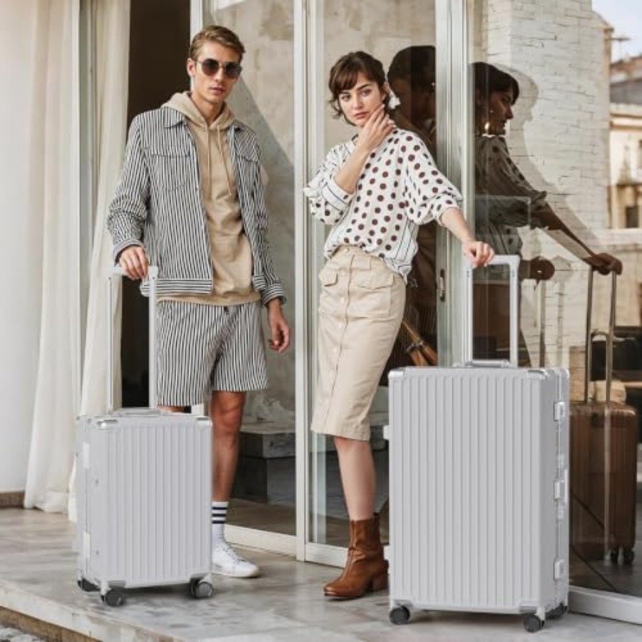 Luggage Sets 2 Pcs Aluminum Fr - đánh giá và giá Aluminum Frame Carry On Luggage