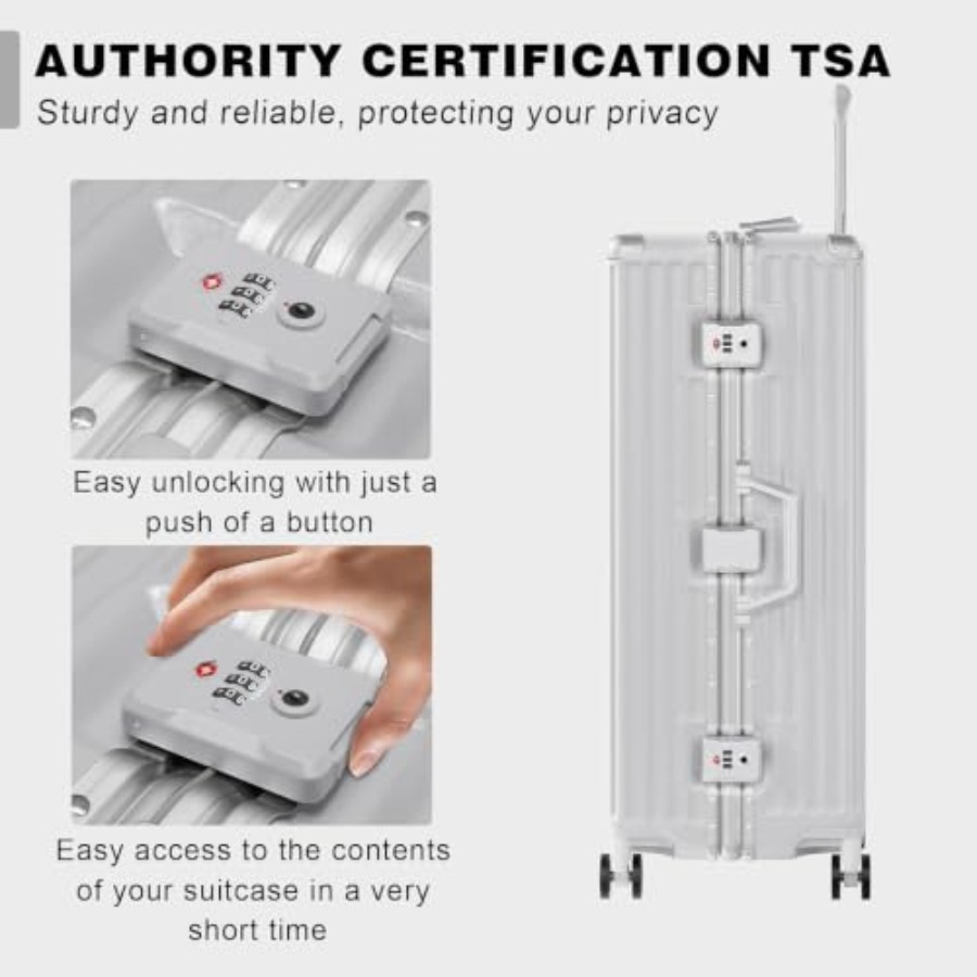 Luggage Sets 2 Pcs Aluminum Fr - đánh giá và giá Aluminum Frame Carry On Luggage