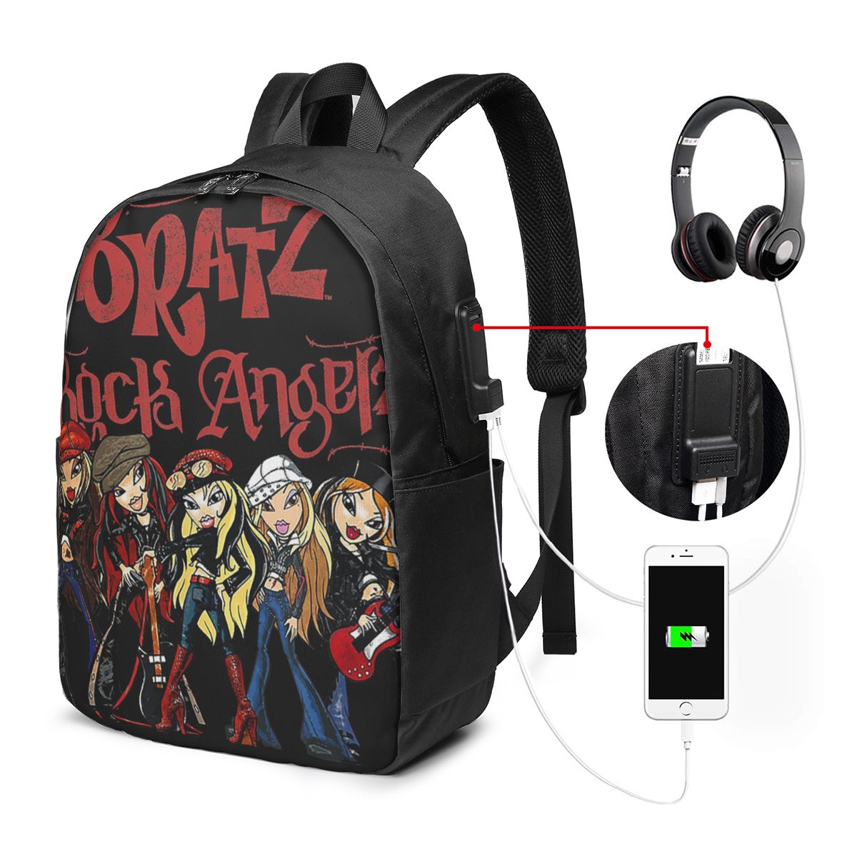 Bratz Rock Angelz Group Shot B - đánh giá và giá Travel Bags