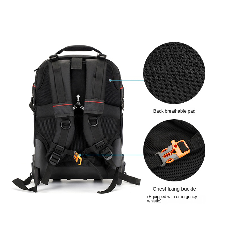 Trolley Photography Backpack P - đánh giá và giá Foldable Rolling Luggage Bag